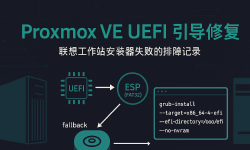 Featured image of post 修复联想P系列工作站上PVE安装Grub引导失败